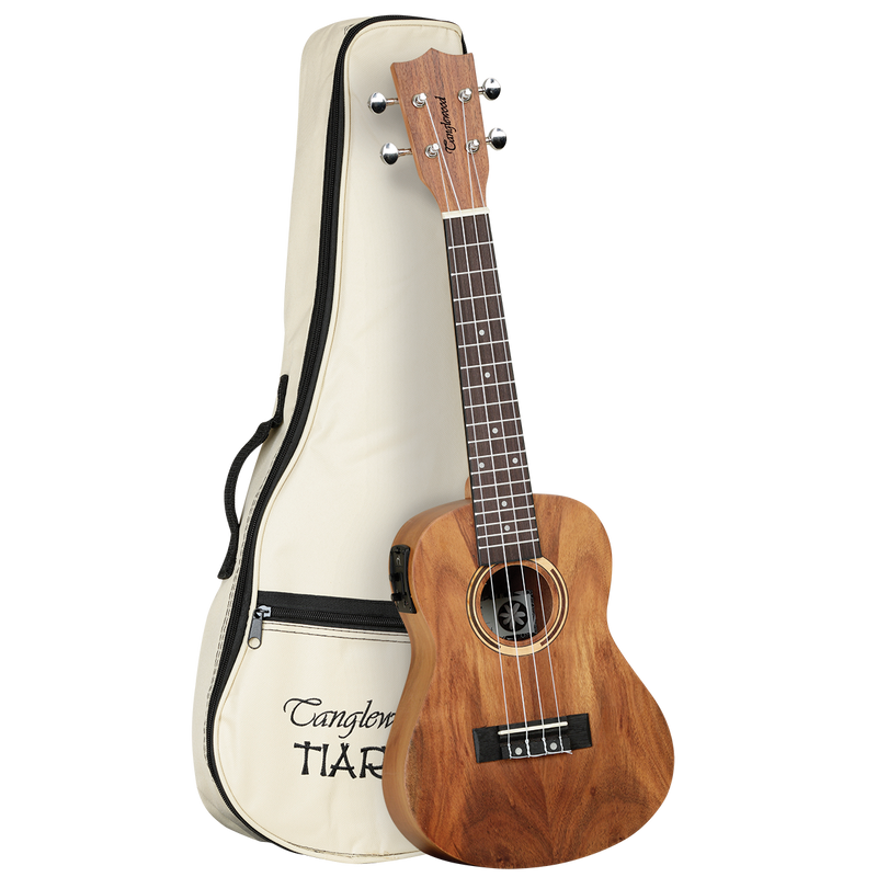 Tanglewood TWT8 Tiare Concert Ukulele All Koa with Bag