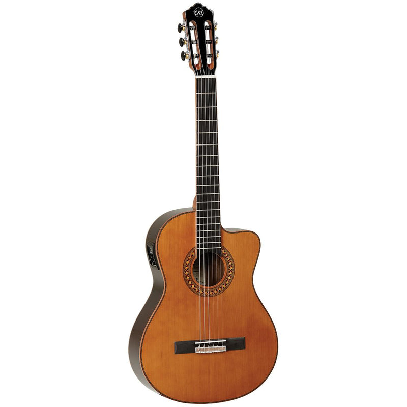 Tanglewood Enredo Madera Dominar Solid Cedar Top Classical Cutaway Electric Guitar