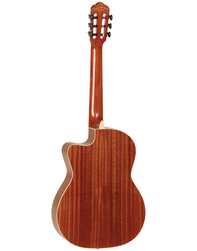 Tanglewood TWEMDC6 Enredo Madera Dominar Solid Spruce Top Classical Cutaway/Electric Guitar