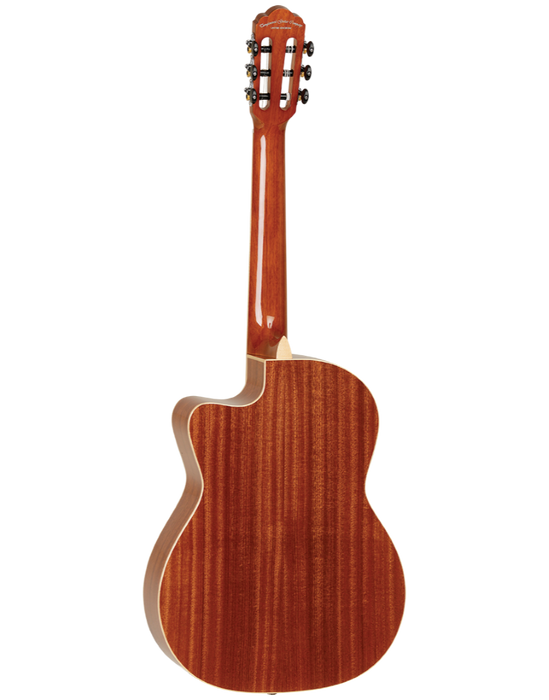 Tanglewood TWEMDC6 Enredo Madera Dominar Solid Spruce Top Classical Cutaway/Electric Guitar