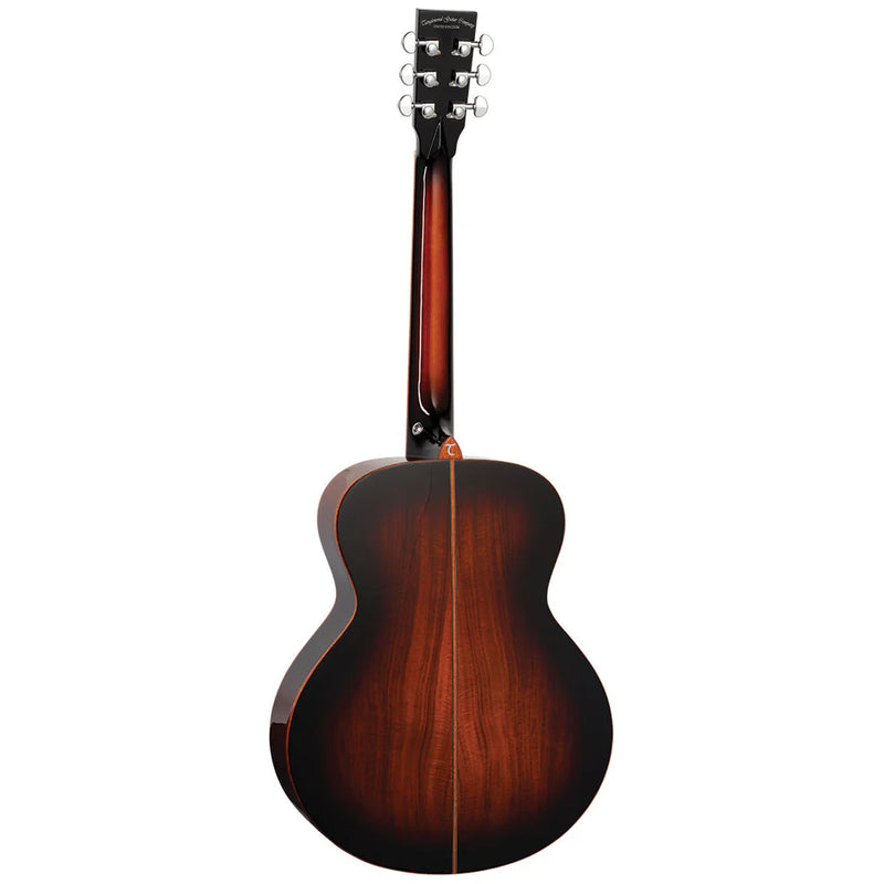 Tanglewood Winterleaf Exotic Mini All Figured Koa Autumn Burst Gloss