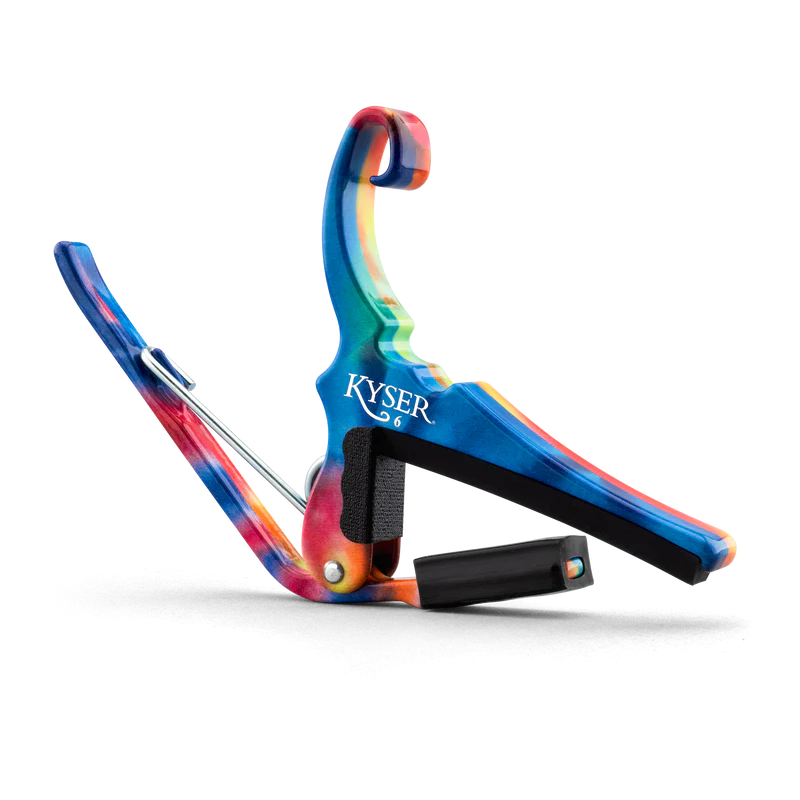 Kyser Tie Dye Capo for Acoustic Guitars & Electric Guitars