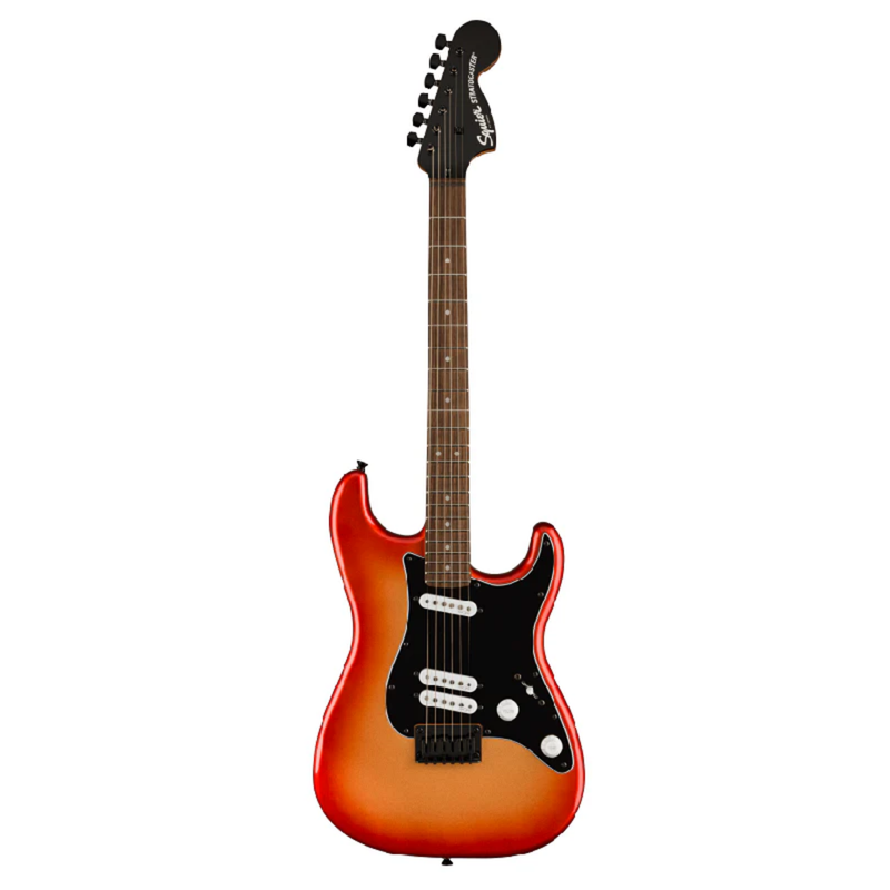 Contemporary Stratocaster Special HT Laurel Fingerboard Black Pickguard Sunset Metallic