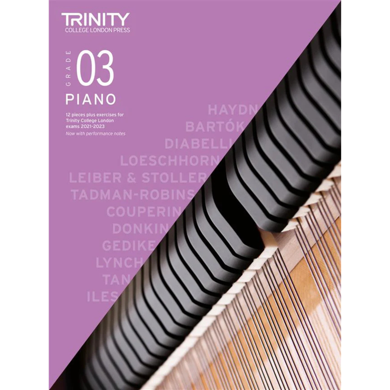 Trinity Piano Exam Pieces 2021-23 Grade 3