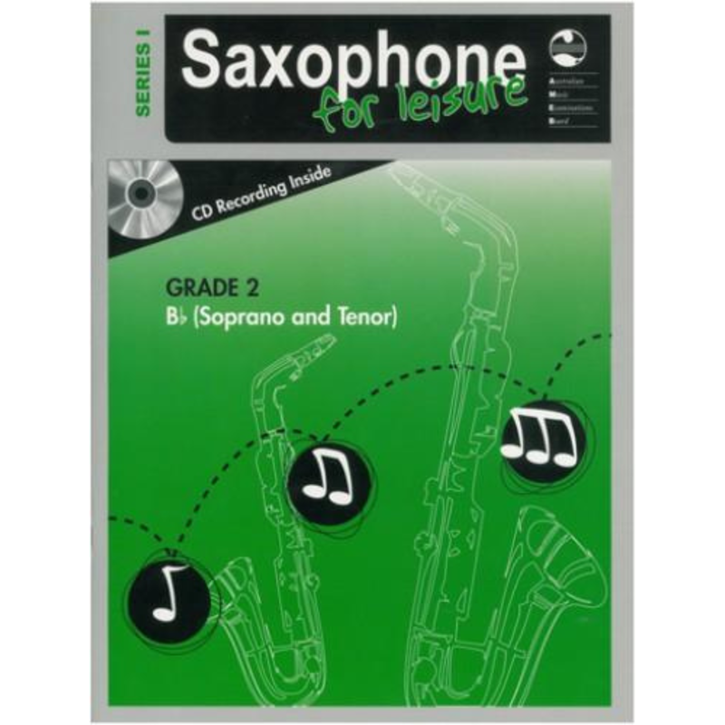 AMEB Saxophone For Leisure (Bb) Series 1 - Grade 2