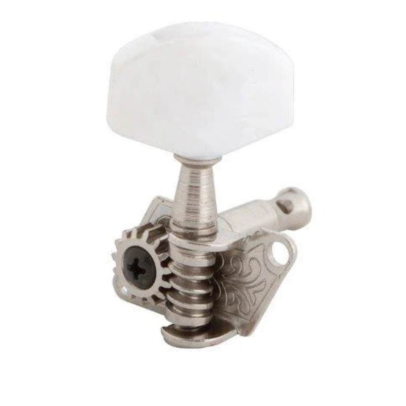 Banjo Machine Heads 5 Str Wh Pealoid Nickel