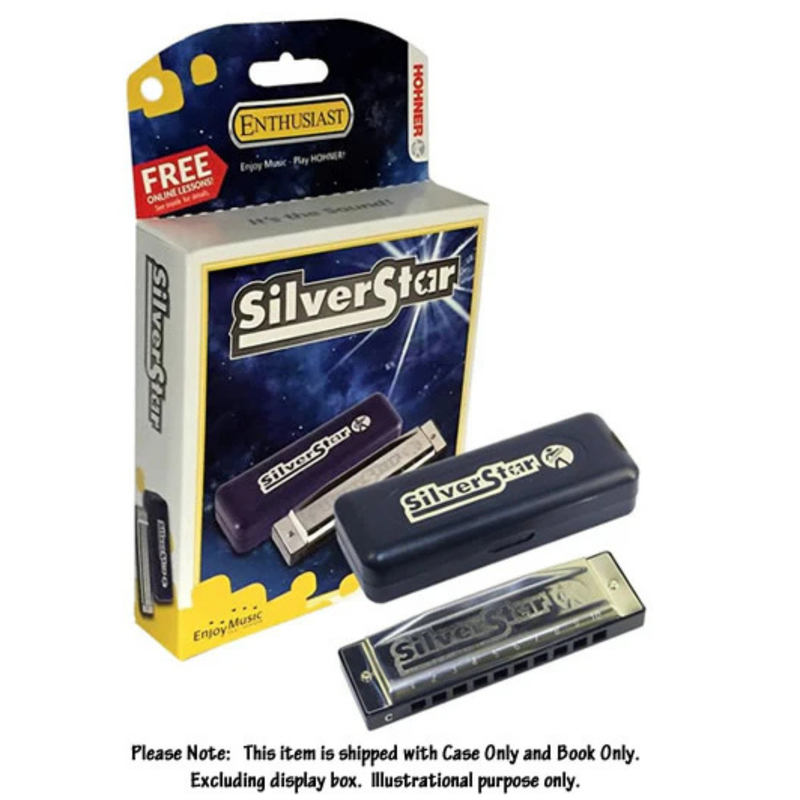 Hohner Silver Star - Diatonic Harmonica (Select Key)