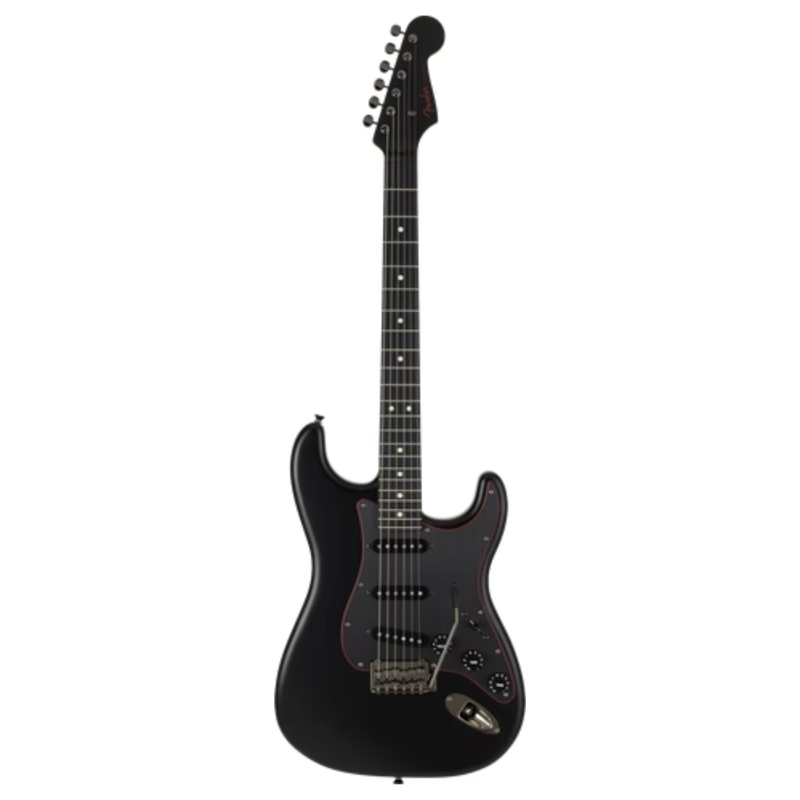 Made in Japan Hybrid II Stratocaster in Noir- Rosewood Fretboard