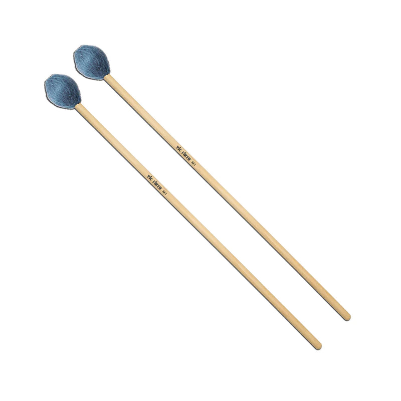 Vic Firth American Custom Soft Keyboard Mallets - Teal Synthetic Yarn