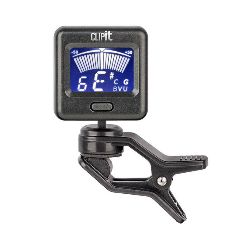 Chromatic Digital Tuner Clip It Super - Button Battery  (For all stringed Instruments)
