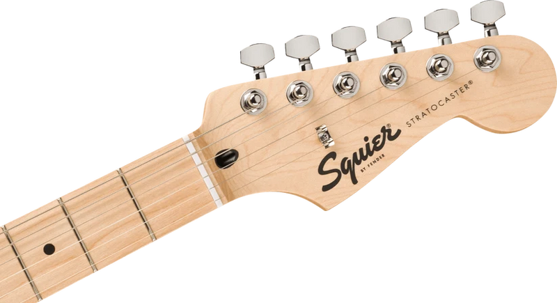 FSR Squier Sonic Stratocaster HSS, Maple Fingerboard, White Pickguard in Tropical Turquoise