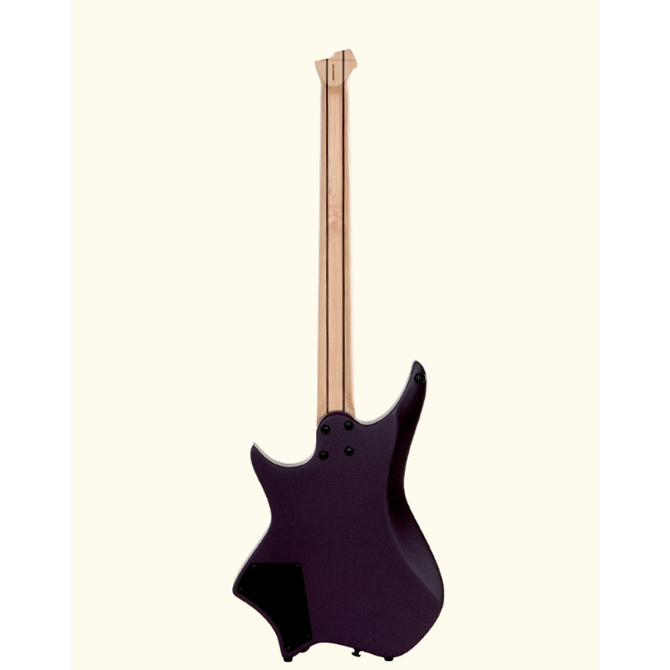 HILS HN3 Headless Electric Guitar - Metallic Deep Purple