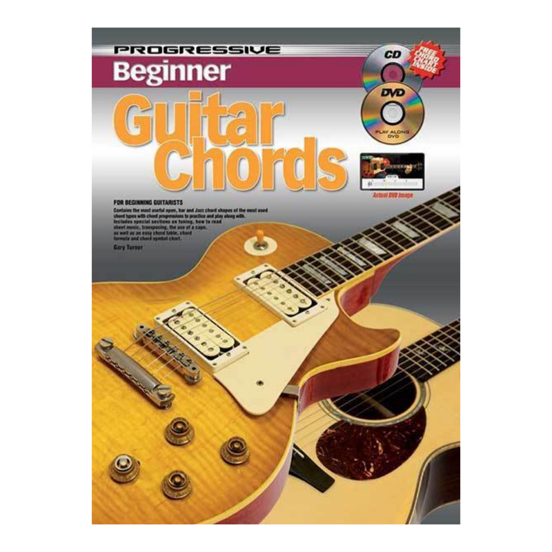 Progressive Beginner Guitar Chords Book/CD/DVD