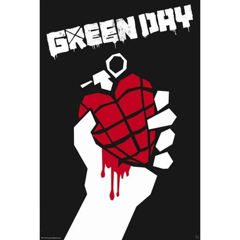 Green Day American Idiot - Poster