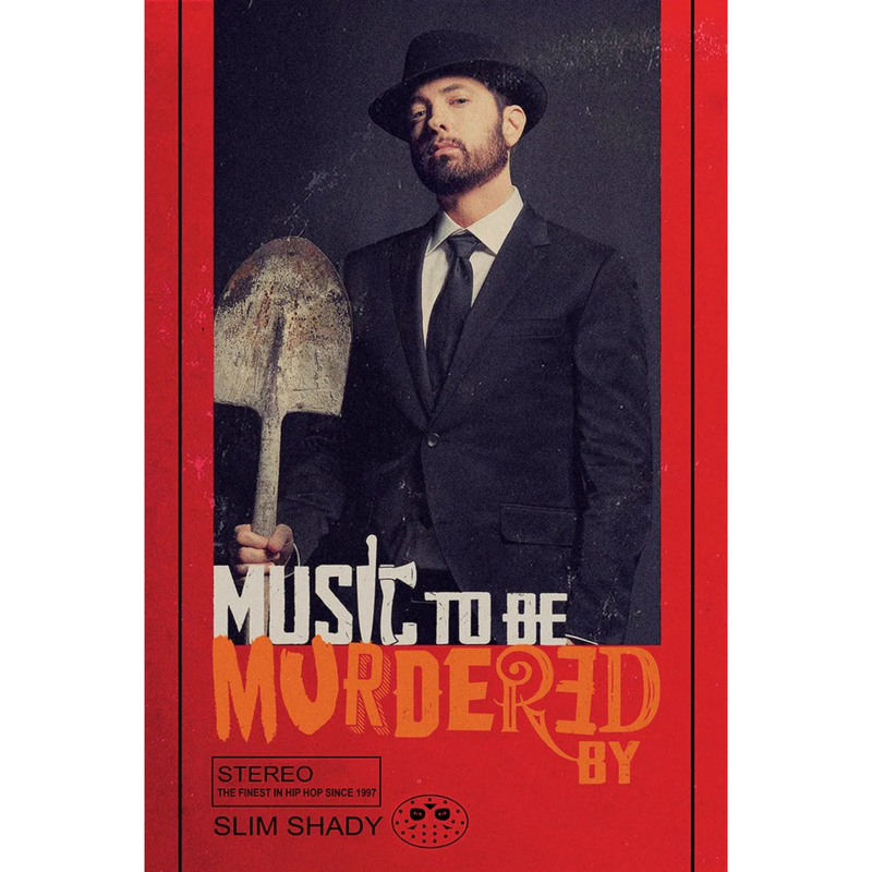 Eminem Music To Be Murdered By - Poster