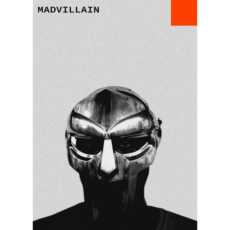 MF Doom and Madlib Madvilliany Album - Poster