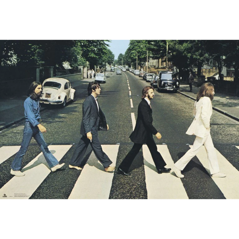 The Beatles Abbey Road Album Cover - Poster