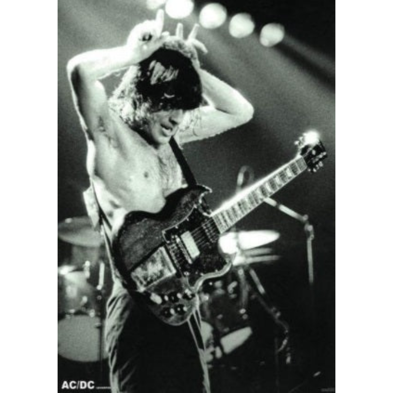 ACDC Angus Young 1979  - Poster