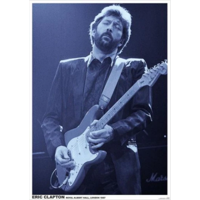 Eric Clapton Royal Albert Hall London 1987 - Poster