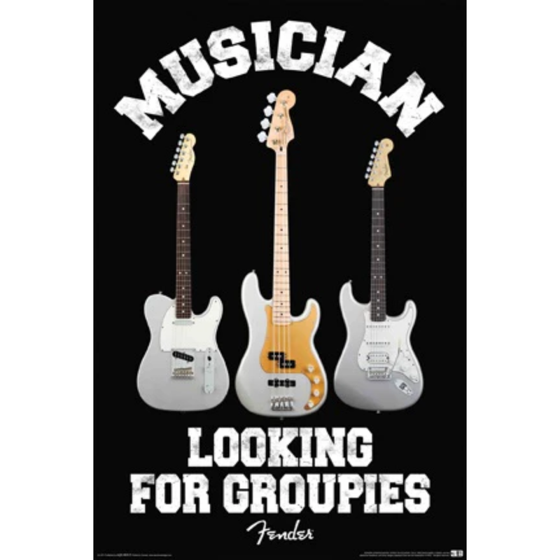 Fender Groupies - Poster