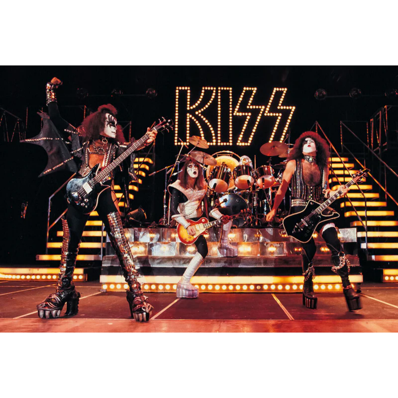 Kiss On Stage - Poster