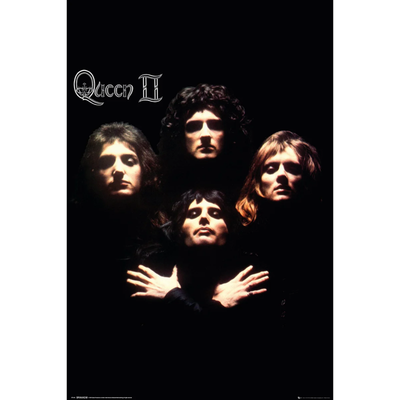 Queen II Album Cover - Poster