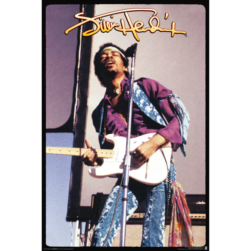 Jimi Hendrix Rock - Posters