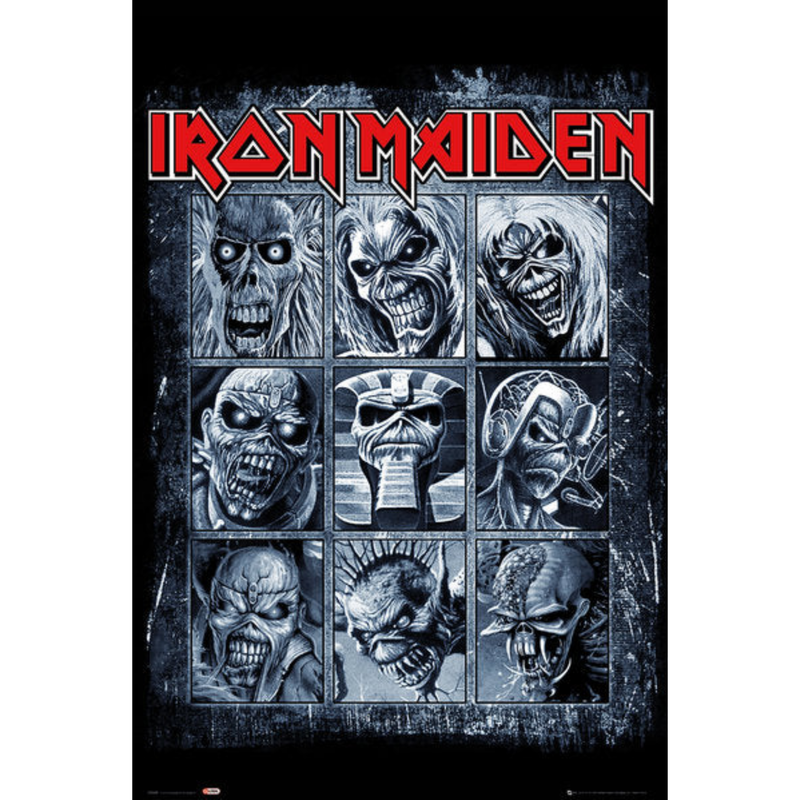 Iron Maiden Eddies - Poster