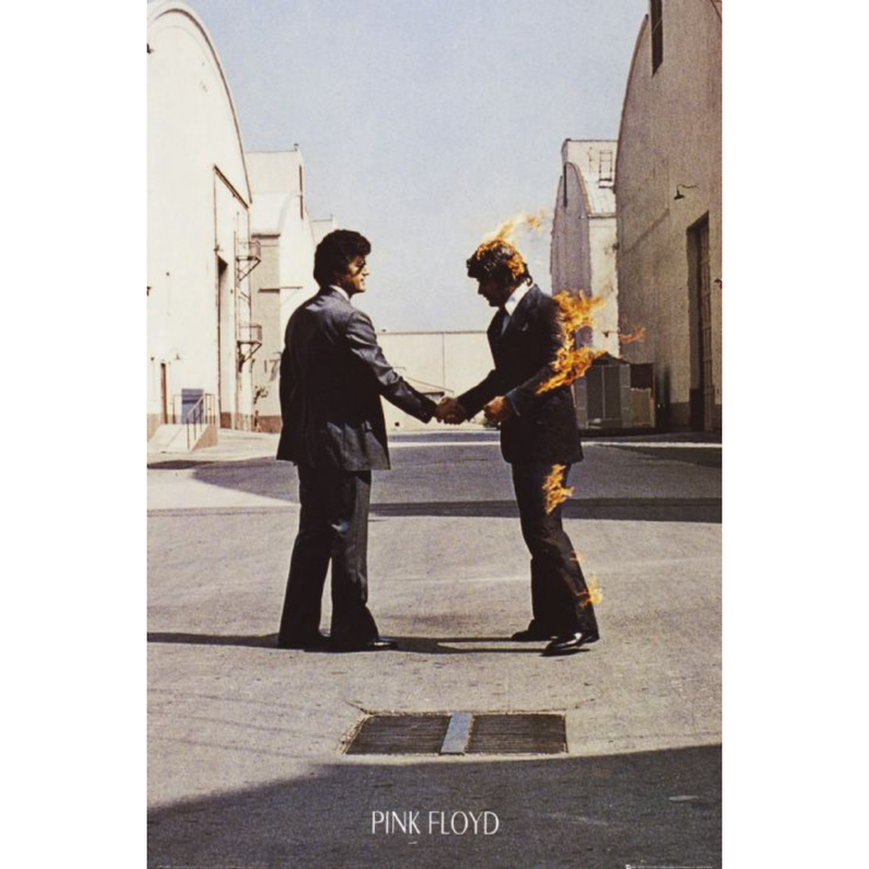 Pink Floyd Wish You Were Here Album Cover - Poster