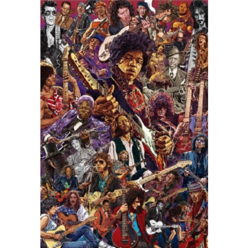 Legendary Guitarists - Poster