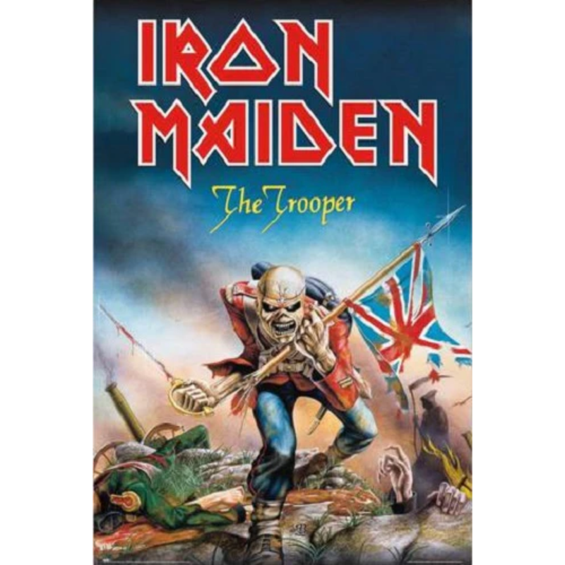 Iron Maiden The Trooper - Poster