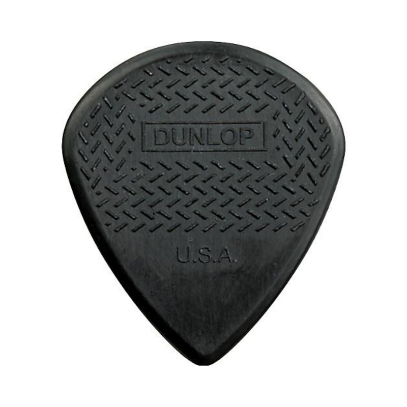 Dunlop Jazz III Max Grip Black Stiffo Pick Pack - 6 Pack