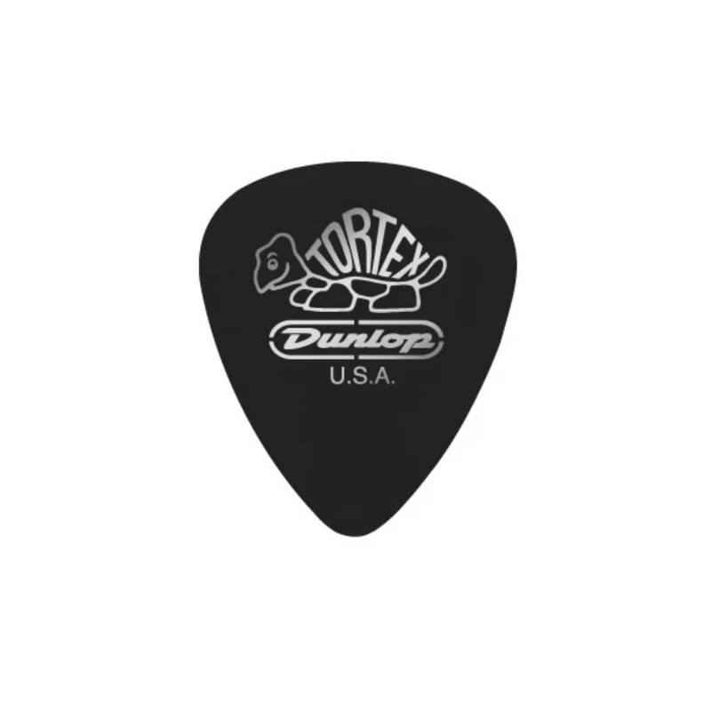 Dunlop Tortex Pitch Black Player Pack (12 Picks) - 0.73mm