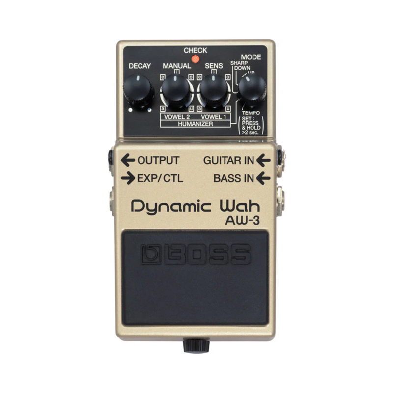 BOSS AW-3 Compact Dynamic Wah Guitar Effect Pedal