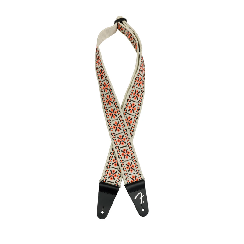 Fender 2" Pasadena Woven Lattice Orange Guitar Strap