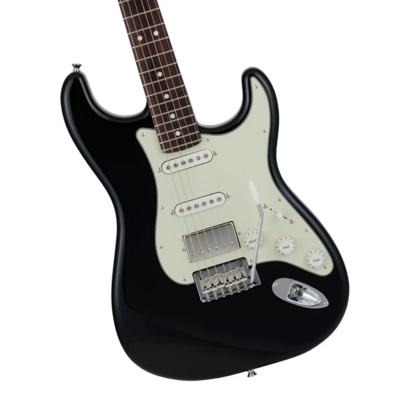 2024 Collection Made in Japan Hybrid II Stratocaster HSS Rosewood Fingerboard Black