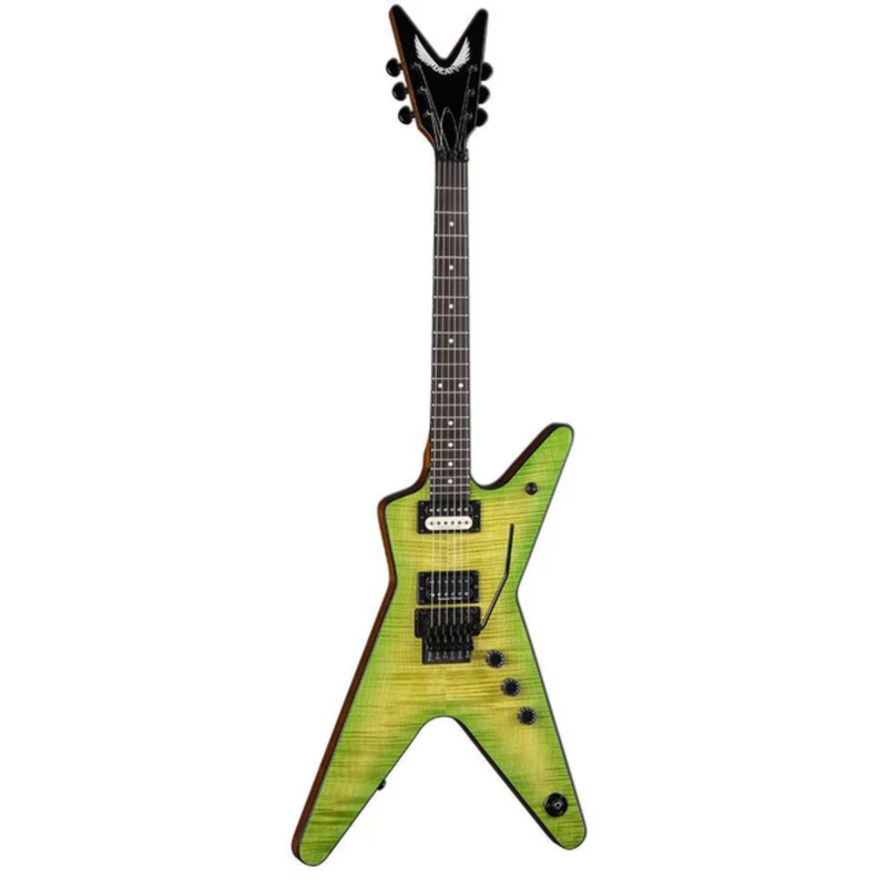 Dean ML 79 Floyd Flame Top Duncans Slime Electric Guitar