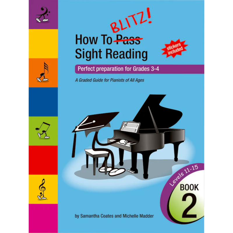 How To Blitz Sight Reading Book 2 (Gr3 - Gr4)