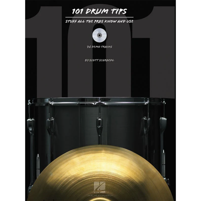 101 Drum Tips Book/CD