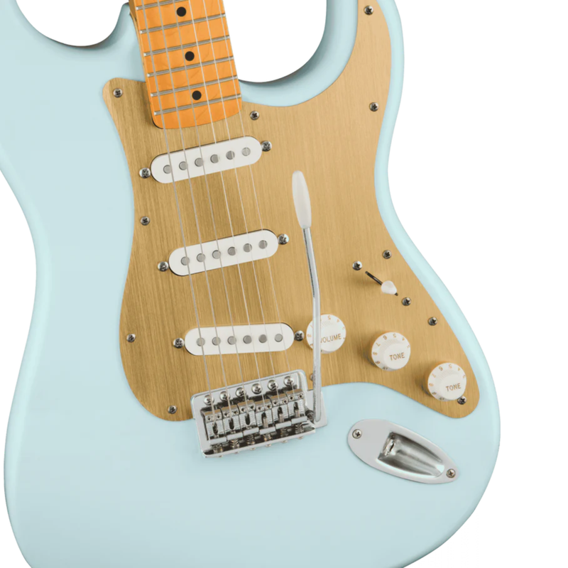 Squier 40th Anniversary Stratocaster Vintage Edition Maple Fingerboard - Sonic Blue