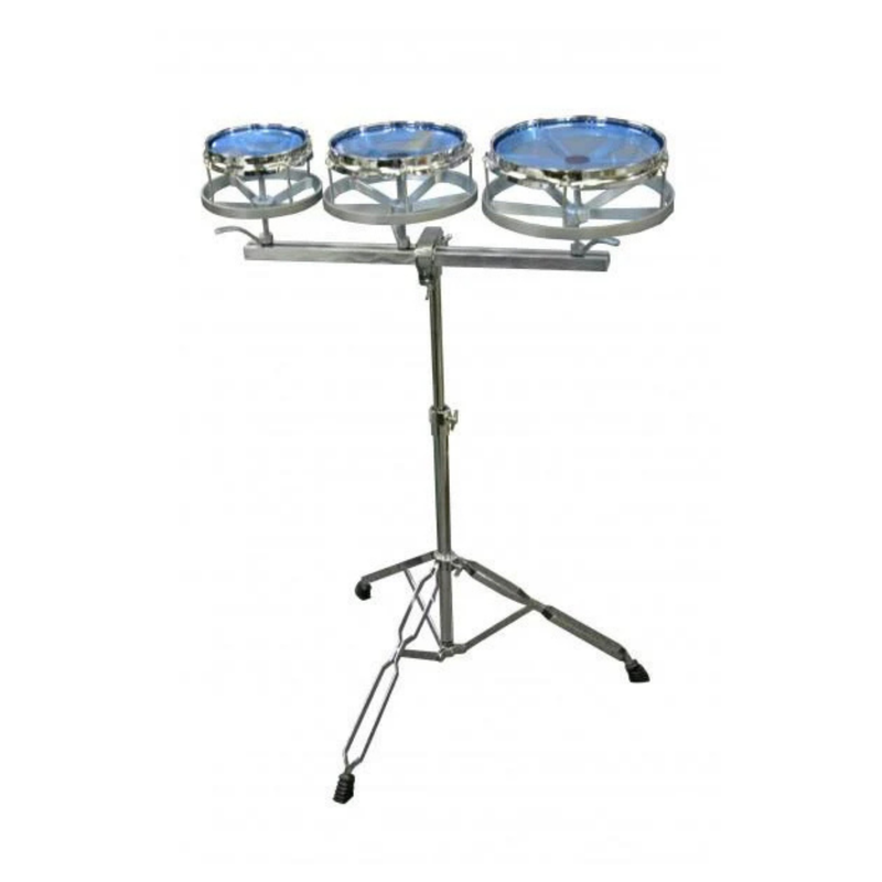 DXP Tunable Roto Tom 6/8/10 Inch Set W/ Double Braced Stand