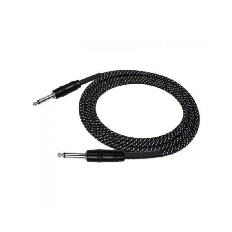 Kirlin Black Woven 10FT Guitar Cable