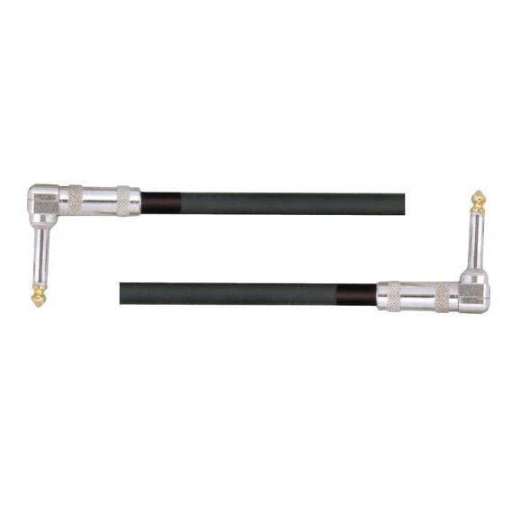 Australasian 1ft / 30cm Right-Angle Braided Patch Cable