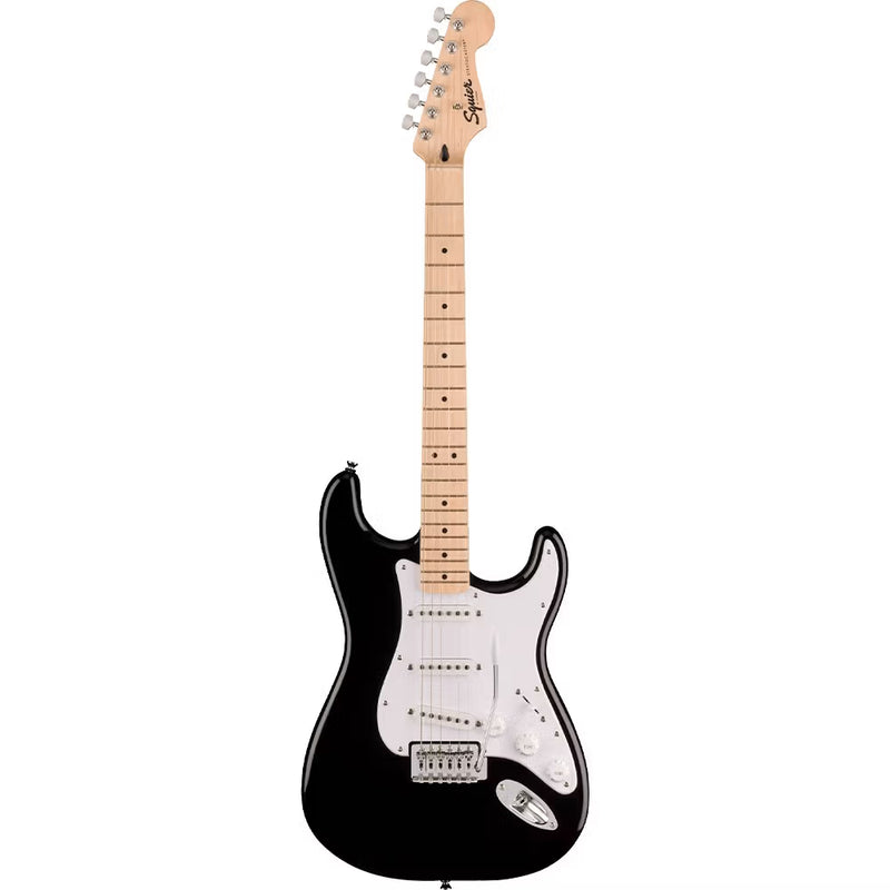 Squier Sonic Stratocaster Maple Fretboard, White Pickguard - Black
