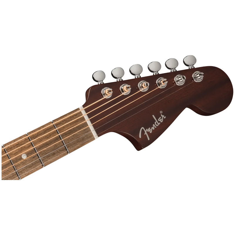 Fender California Deluxe Newporter Acoustic / Electric Guitar – White Blonde