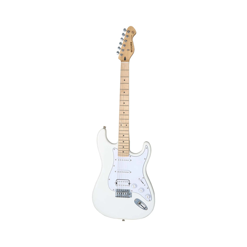 Mooer MSC11 Electric Guitar – Polar White w/ Gig Bag