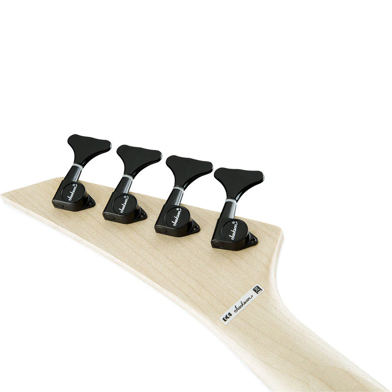 Jackson JS Series JS3Q Kelly Bird Bass Guitars- Transparent Blue Burst