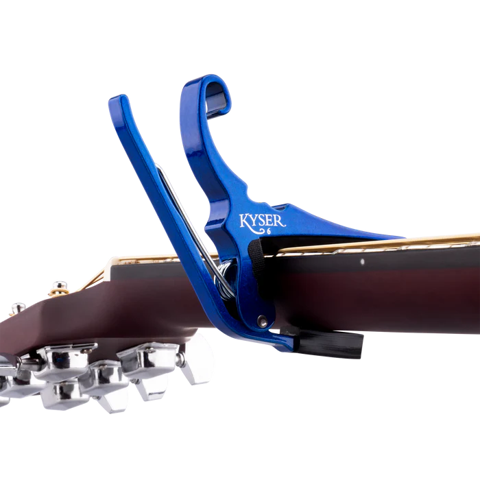 Kyser Blue Capo for Acoustic Guitars & Electric Guitars