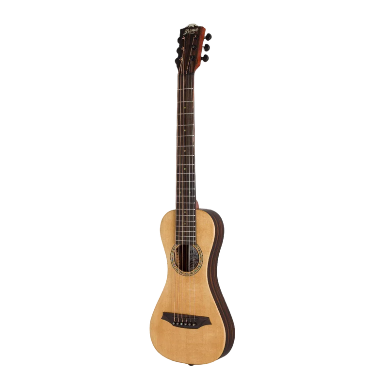 Bromo BAR3E Solid Top, Solid Back & Sides Traveller Acoustic Guitar