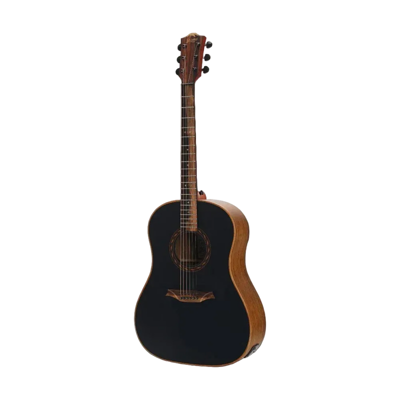 Bromo BAT9MEBK Solid Top Acoustic Electric Guitar w/ Built in Tuner